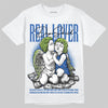 Air Griffey Max 1 Varsity Royal and Volt DopeSkill T-Shirt Real Lover Graphic Streetwear - White
