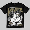 Jordan 6 Retro Neutral Olive DopeSkill T-Shirt Real Ones Choose Loyalty Graphic Streetwear - Black