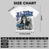 Royal Blue Collection DopeSkill Oversize Print T-Shirt No Money No Lust Graphic