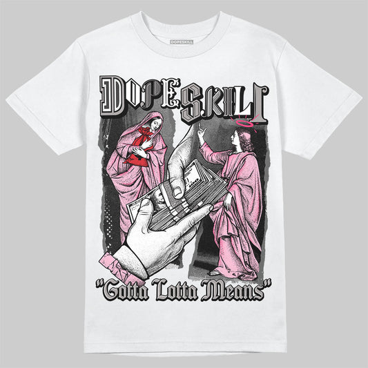 Jordan 3 “Wings” DopeSkill T-Shirt Gotta Lotta Means Graphic Streetwear - White