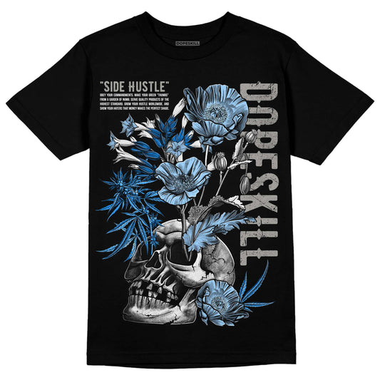 Jordan 6 Retro Cool Grey DopeSkill T-Shirt Side Hustle Graphic Streetwear - Black