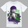 Jordan 13 Court Purple DopeSkill T-Shirt Boys Don't Cry Graphic Streetwear - White