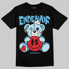 Jordan 11 Retro Legend Blue DopeSkill T-Shirt Endeavor Graphic Streetwear - Black