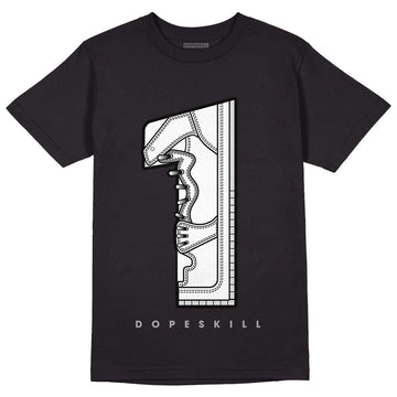 Dunk Low ‘Pure Platinum’ DopeSkill T-Shirt No.1 Graphic Streetwear - Black