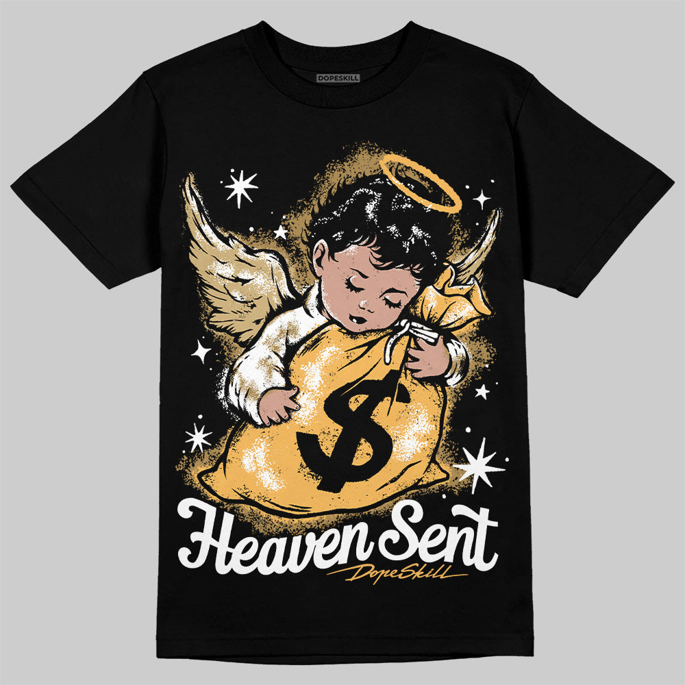 Jordan 6 “Pearl” DopeSkill T-Shirt Heaven Sent Graphic Streetwear - black