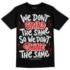 Jordan 1 High OG “Black/White” DopeSkill T-Shirt Grind Shine Graphic Streetwear - Black 