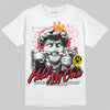 Jordan 3 Retro Fire Red DopeSkill T-Shirt New Hold My Own Graphic Streetwear - White