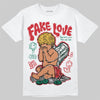 Jordan 3 Mexico 'El Vuelo' DopeSkill T-Shirt False Love Graphic Streetwear - White