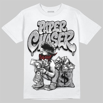 Jordan 4 OG “White Cement” DopeSkill T-Shirt Paper Chaser Boy Graphic Streetwear - White