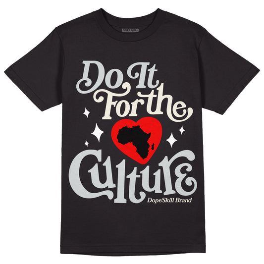 Jordan 1 Retro Low OG Black Cement DopeSkill T-Shirt Do It For The Culture Graphic Streetwear - Black