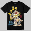 Jordan 17 Retro Low SP Infinite Archives DopeSkill T-Shirt Make Money Graphic Streetwear - Black