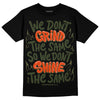 Olive Sneakers DopeSkill T-Shirt Grind Shine Graphic Streetwear - Black