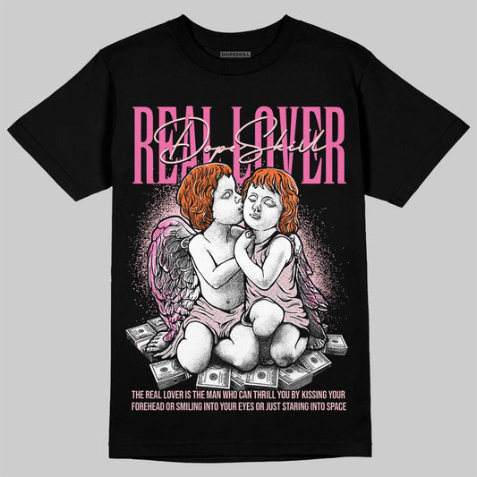 Jordan 3 Retro PS 'Spring Flowers' DopeSkill T-Shirt Real Lover Graphic Streetwear - black