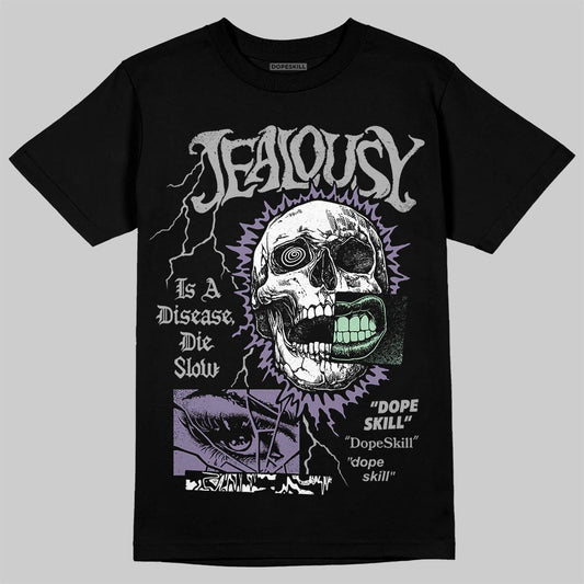 Jordan 1 Retro Low OG Zion Williamson Voodoo Alternate DopeSkill T-Shirt Jealousy Graphic Streetwear - Black