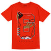 Jordan 6 Retro Toro Bravo DopeSkill Varsity Red T-shirt No.6 Graphic Streetwear