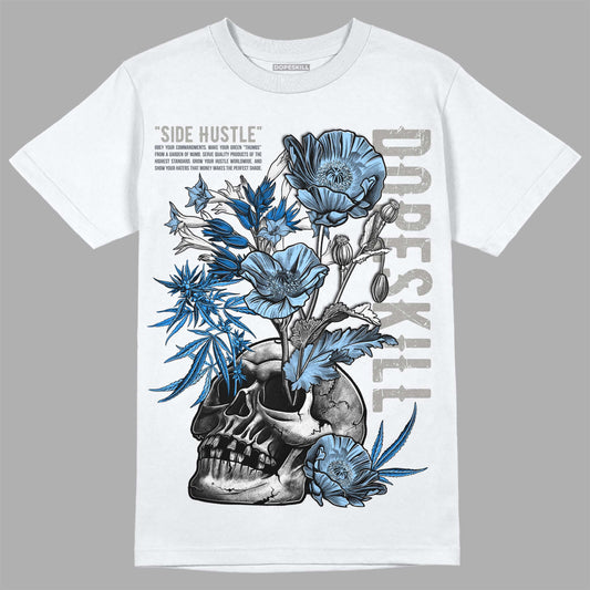 Jordan 6 Retro Cool Grey DopeSkill T-Shirt Side Hustle Graphic Streetwear - White 