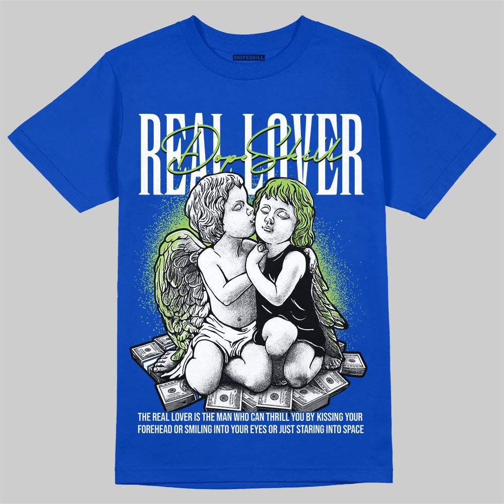 Air Griffey Max 1 Varsity Royal and Volt DopeSkill T-Shirt Real Lover Graphic Streetwear - Royal 