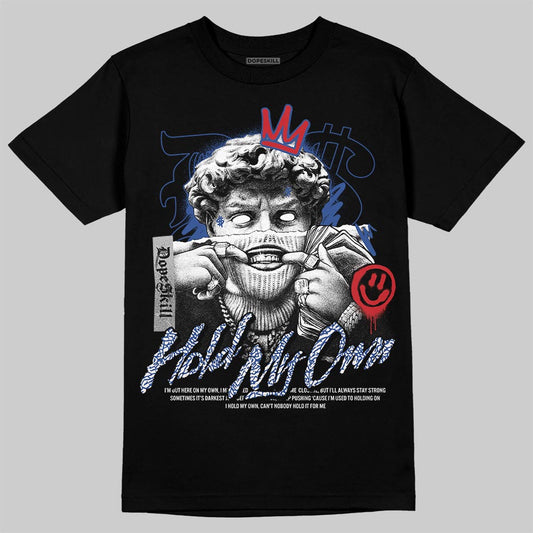 Jordan Spizike Low “Storm Blue” DopeSkill T-Shirt In My Way Graphic Streetwear - Black