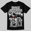 Jordan 4 OG “White Cement” DopeSkill T-Shirt Paper Chaser Boy Graphic Streetwear - Black