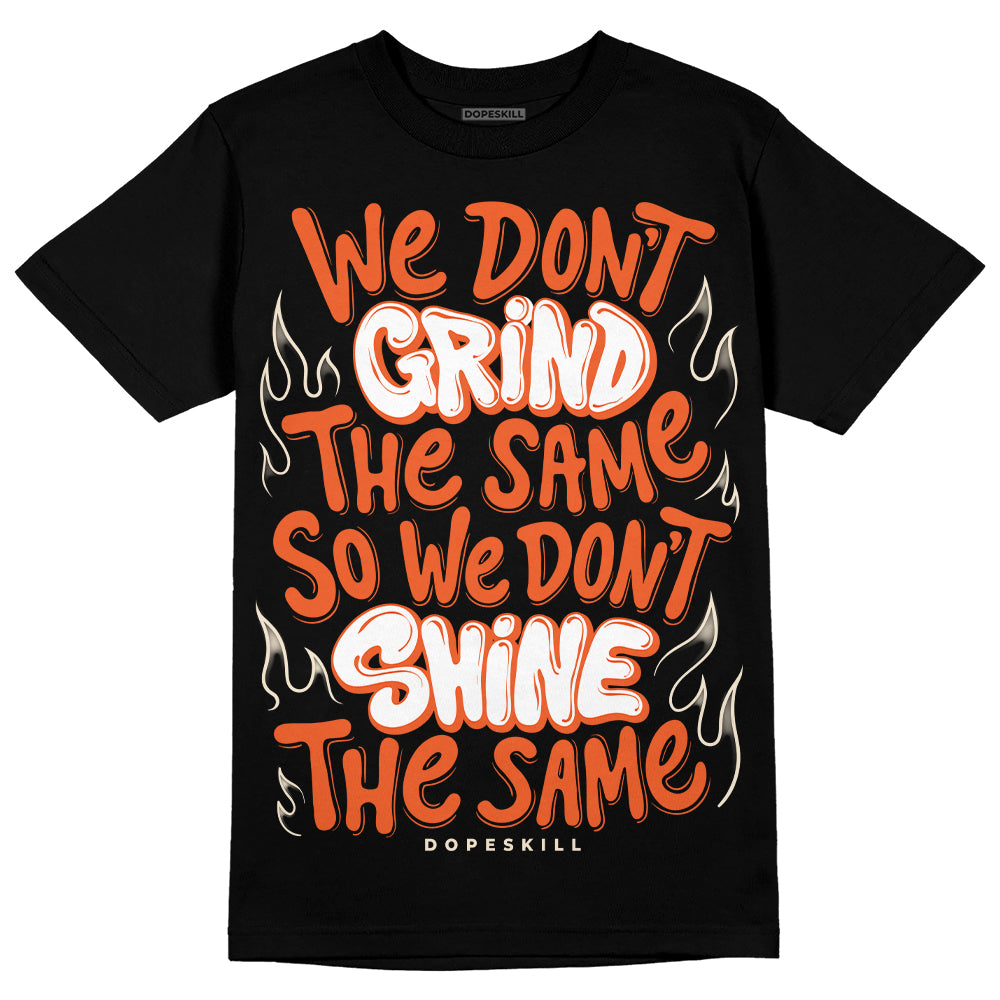 Jordan 3 Georgia Peach DopeSkill T-Shirt Grind Shine Graphic Streetwear - Black