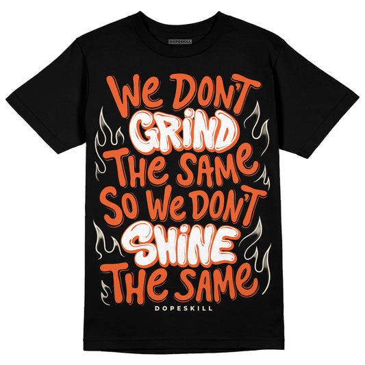 Jordan 3 Georgia Peach DopeSkill T-Shirt Grind Shine Graphic Streetwear - Black