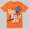 Orange, Black and White Sneakers DopeSkill T-Shirt You’re Lost Without Me Graphic Streetwear - Orange