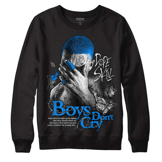 Jordan 11 Cool Grey DopeSkill Sweatshirt Boys Don't Cry Graphic Streetwear - Black