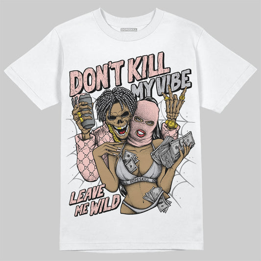 ASICS Gel-1130 'White Neutral Pink' DopeSkill T-Shirt Don't Kill My Vibe Graphic Streetwear - White