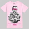 Pink Sneakers DopeSkill T-Shirt Scared Money Don't Make No Money Graphic Streetwear - Light Pink