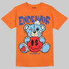 Orange, Black and White Sneakers DopeSkill T-Shirt Endeavor Graphic Streetwear - Orange