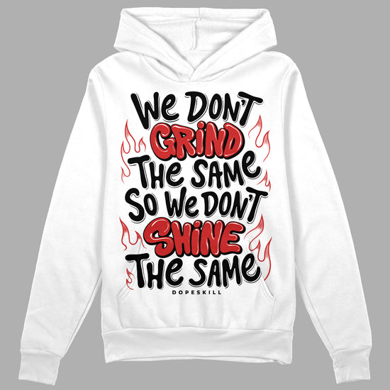 Jordan 1 High OG “Black/White” DopeSkill Hoodie Sweatshirt Grind Shine Graphic Streetwear - White 