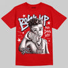 Jordan 11 Cherry DopeSkill T-Shirt Boss Up Graphic Streetwear - Red
