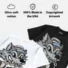Wolf Grey 5s DopeSkill T-Shirt Wolf Grey 5s Graphic
