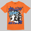 Orange, Black and White Sneakers DopeSkill T-Shirt Got It Out The Mud Graphic Streetwear - Orange