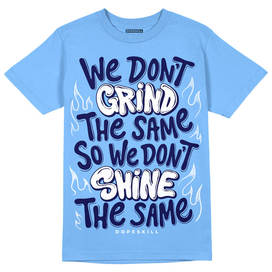 Jordan 9 Powder Blue DopeSkill Tropical Blue T-shirt Grind Shine Graphic Streetwear