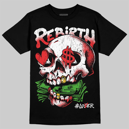 Jordan 13 Retro OG Chicago DopeSkill T-Shirt Rebirth Graphic Streetwear - Black