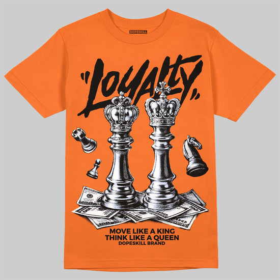 Orange Sneakers DopeSkill T-Shirt Loyalty Graphic Streetwear - Orange