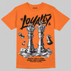 Orange Sneakers DopeSkill T-Shirt Loyalty Graphic Streetwear - Orange
