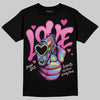 Dunk Low GS 'Triple Pink' DopeSkill T-Shirt Love Shot Graphic Streetwear - black