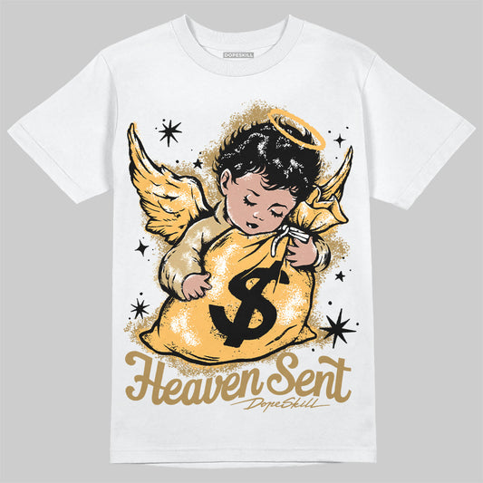 Jordan 6 “Pearl” DopeSkill T-Shirt Heaven Sent Graphic Streetwear - WHite