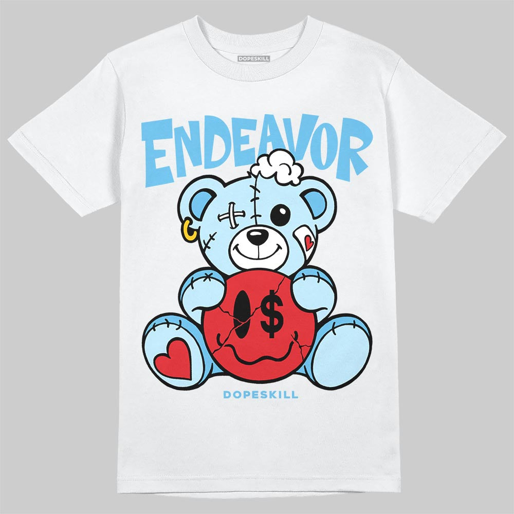 Jordan 11 Retro Legend Blue DopeSkill T-Shirt Endeavor Graphic Streetwear - White