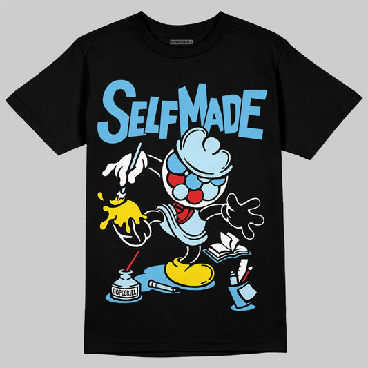 Jordan 11 Retro Legend Blue DopeSkill T-Shirt Self Made Graphic Streetwear - Black