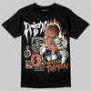 Jordan 14 Golf "US Open" DopeSkill T-Shirt Drip'n Never Tripp'n Graphic Streetwear - Black
