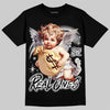 Dunk Panda White Black DopeSkill T-Shirt Real Ones Angel Graphic Streetwear - black