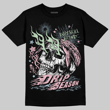 Jordan 4 Retro Valentine's Day (2026) (GS) DopeSkill T-Shirt Drip Season Graphic Streetwear - Black