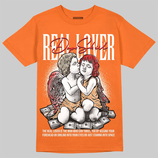 Jordan 3 “Orange Citrus” DopeSkill T-Shirt Real Lover Graphic Streetwear - Orange