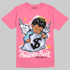 Jordan 3 GS “Cobalt Bliss” DopeSkill T-Shirt Heaven Sent Graphic Streetwear - Safety Pink