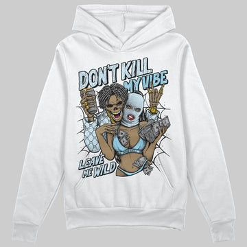 Vans Knu Stack Vintage Satin Dream Blue DopeSkill Hoodie Sweatshirt Don't Kill My Vibe Graphic Streetwear - White 