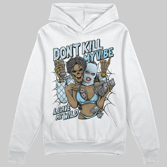 Vans Knu Stack Vintage Satin Dream Blue DopeSkill Hoodie Sweatshirt Don't Kill My Vibe Graphic Streetwear - White 