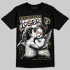 Jordan 6 Retro Neutral Olive DopeSkill T-Shirt Certified Lover Graphic Streetwear - Black